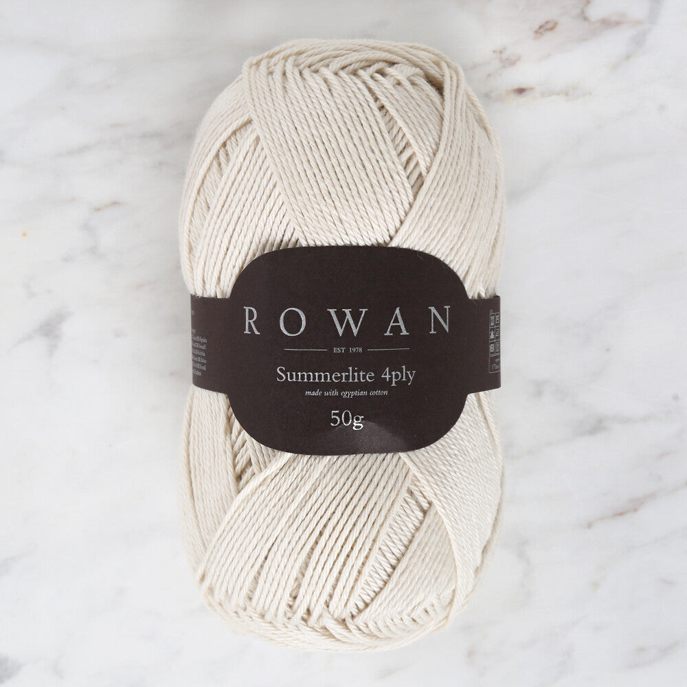Rowan Summerlite 4Ply 50gr Açık Bej El Örgü İpi - 00437